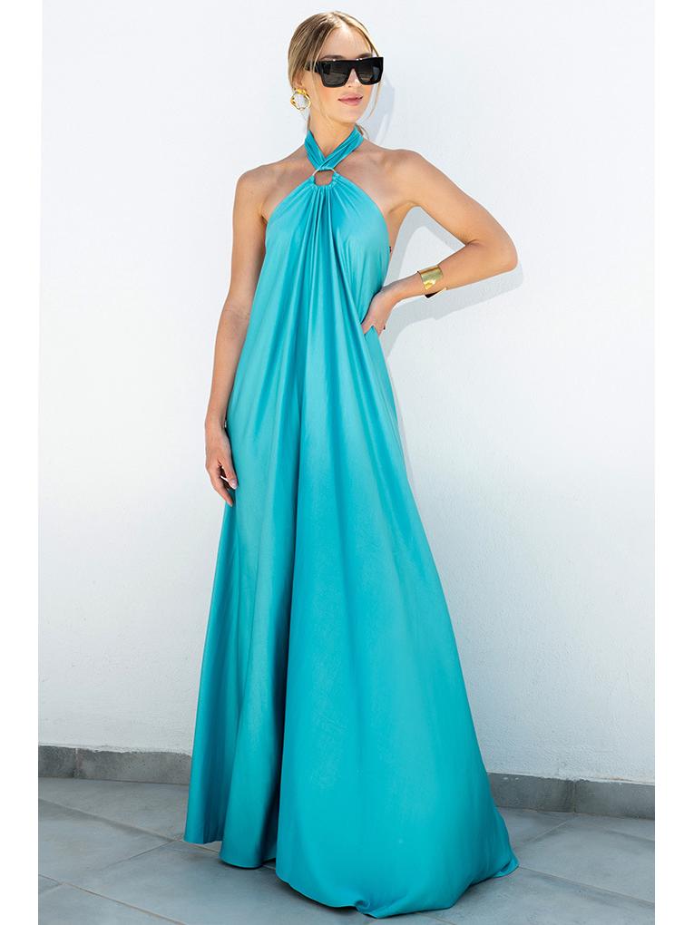 2023 Letní Dámské Sexy Saténové Večerní Šaty na Špagetová Ramínka