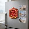Year of The Horse Refrigerator Magnet Chinese Style 3D Cartoon Horse Fridge Magnet Home Kitchen New Year Decoration