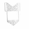 Silver Envelope Lace Metal Cutting Dies Stencils for DIY Scrapbooking / Photo Album Decorative Embossing DIY Paper Card