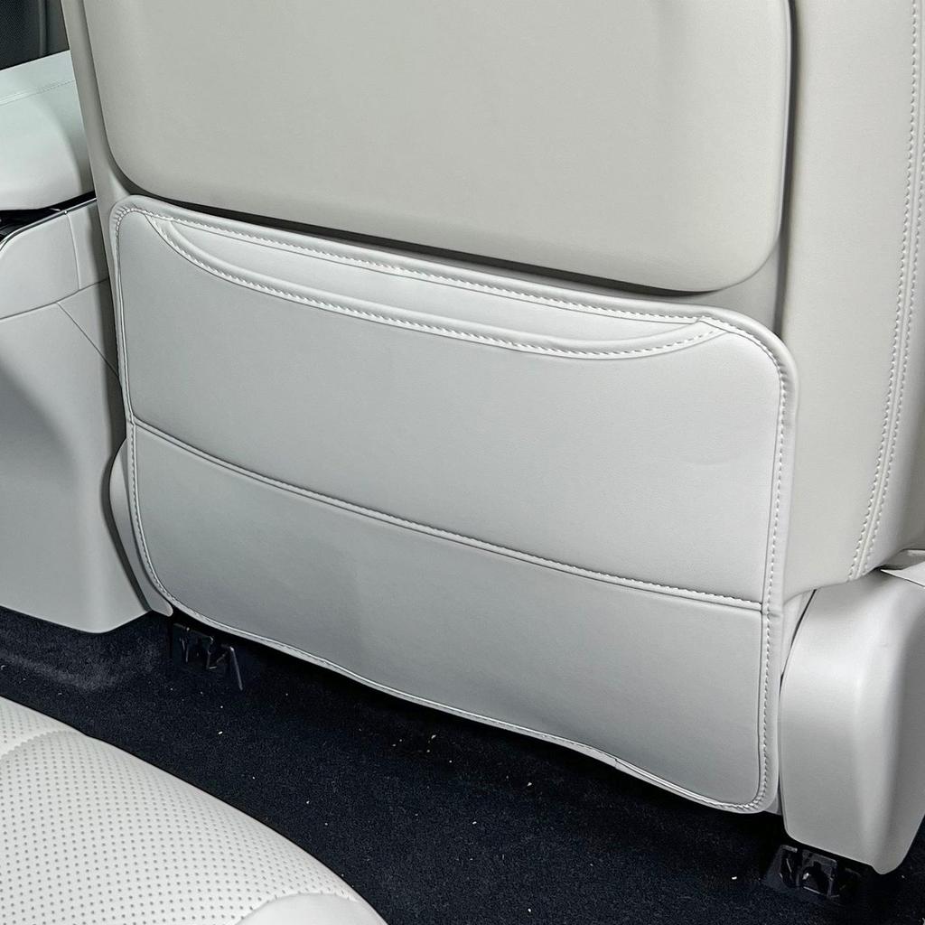 Bozhi 7 Rear Seat Kick Mats & Air Vent Protection - Leather Interior Mod Supplies