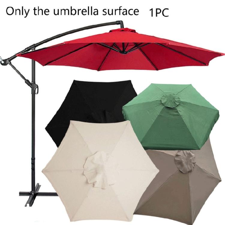 Outdoor Garden Patio Umbrella Cover Waterproof Canopy Sunshade Replacement Cloth