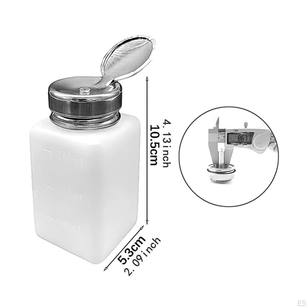 Liquid Pump Dispenser for Makeup Remover, Portable Container Personal Salon