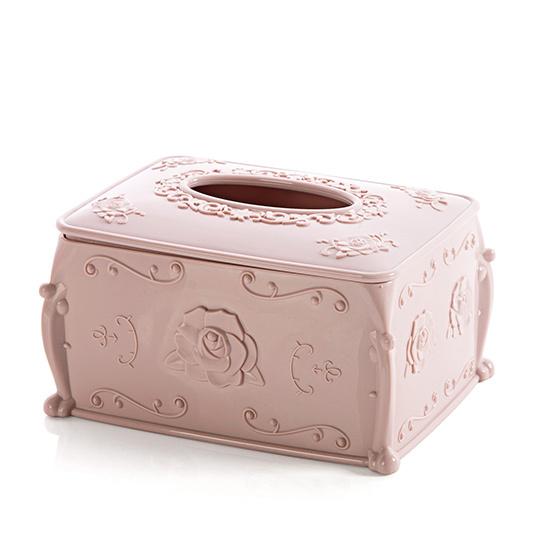 MeyJig Plastic Tissue Box Cover Napkin Storage Box Living Room Organizer Car Paper Holder Napkin Container