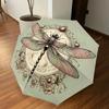 1PC dragonfly floralAutomatic Open/Close Umbrella with Windproof, 8-Rib Sturdy Canopy, Durable Ribs, Fashionable Design1211A