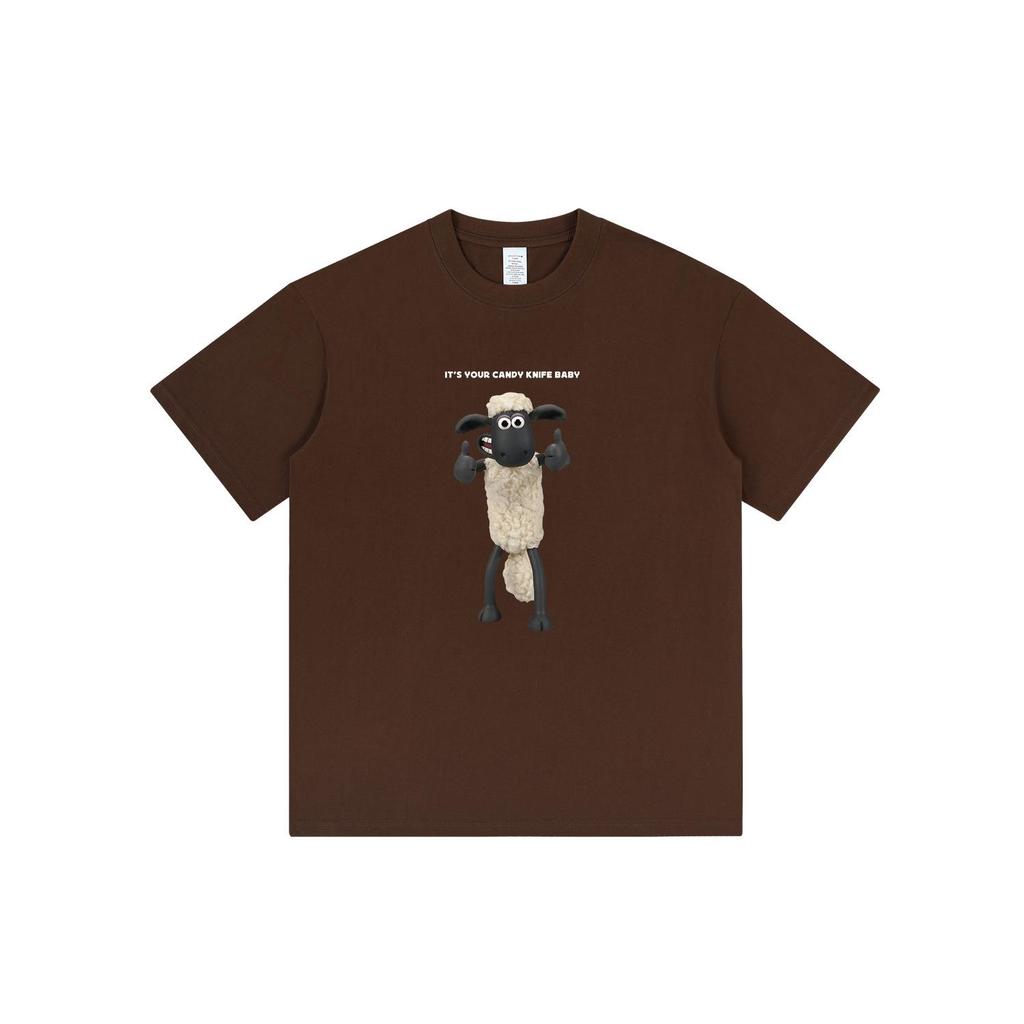 Unisex Pure Cotton Short Sleeve T-shirt - 2024 Summer Trend, Hong Kong Style Print, Versatile Loose Fit Casual Top