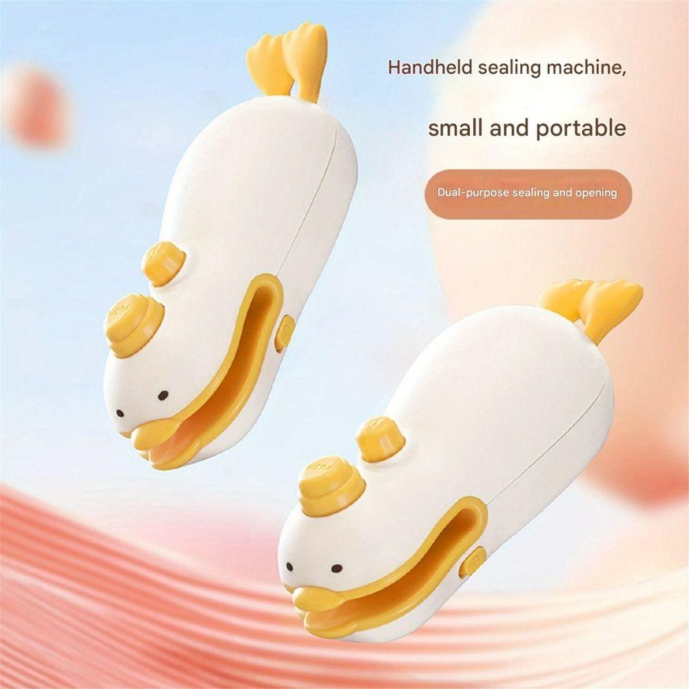 2 in 1 Magnetic Heat Sealer Handheld Sealing Machine Cute Mini Bag Sealer