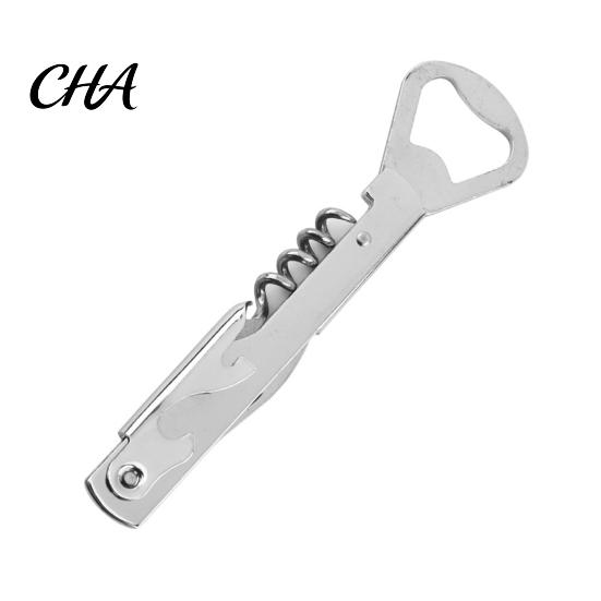Beverage Opener for Beer 3-in-1 Wine And Corkscrew Bottle Opener, Compact Manual Wedding Gifts Groomsmen Tool, Multifunctional Home Kitchen Bar Travel