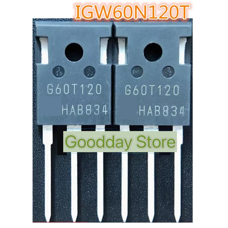 2pcs New Chip IGW60N120T G60T120 IGW60N120 60N120T Original Welding Machine IGBT Power Transistor TO-247 60A1200V Transistor