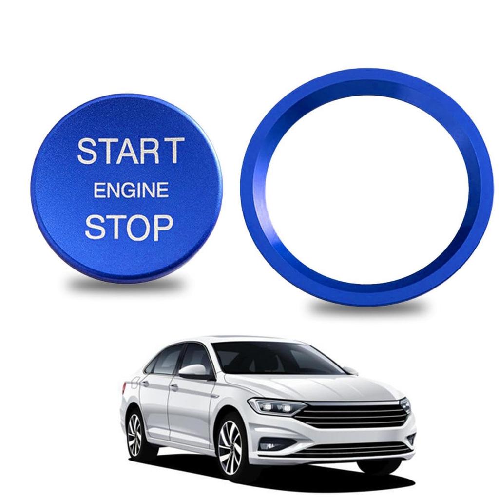Engine Start Button Decoration | Car One Button Start Decorative Circle Ignition Switch Button