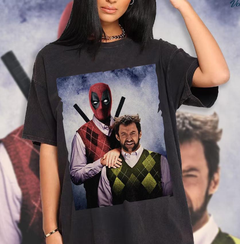 Deadpool Wolverine Brothers Shirt Wolverine Deadpool Movie Tee Unisex S-5Xl Unisex T-Shirt XXXL