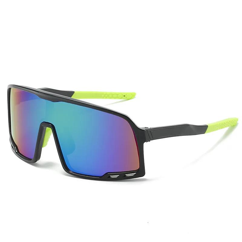 Fashion Protective Glasses Outdoor Cycling Sunglasses Men Women Oversized Sports Goggle Beach Sun Glasses Colorful Eyewear UV400