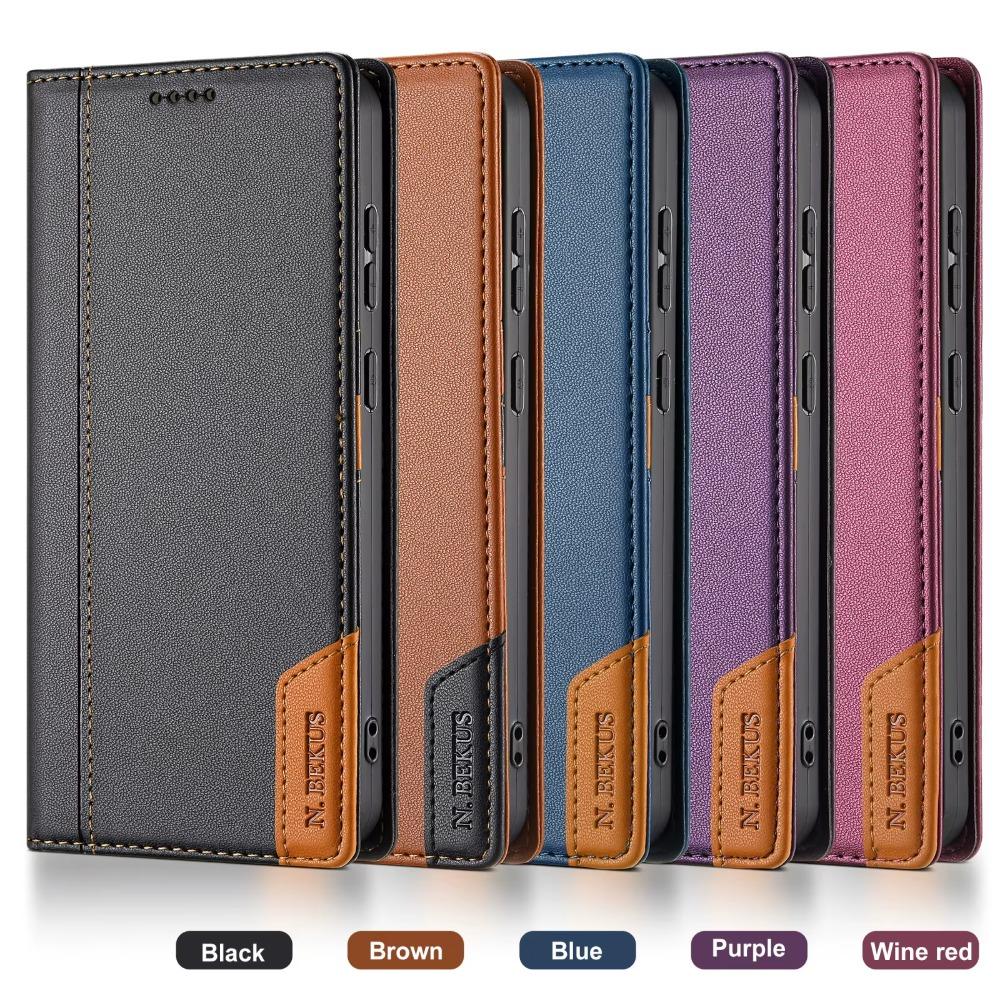 Wallet Flip Phone Case For Xiaomi Redmi Note 14 Pro Plus 13 12 11 14C 13C PU Leather RFID Blocking Card Slot Holder Back Cover