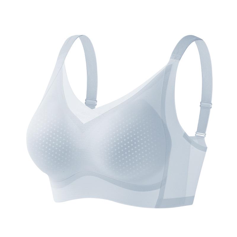Seamless Lift Bra: Ultra-Thin, Breathable, No Steel Ring, Anti-Sag Support for Small Chests