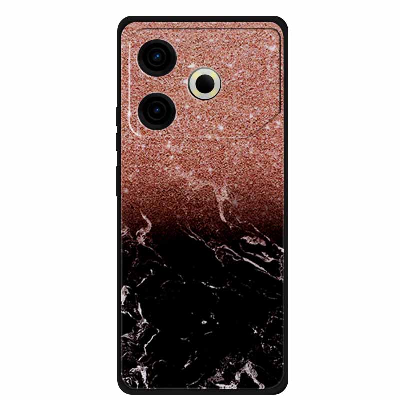 Phone Case For Tecno Pova6 Neo TPU Back Coque for Pova 6 Neo Marble Colour Soft Cover Protective Funda Luxury Silicone Shell
