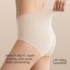 Female Spring and Summer Antibacterial Crotch 7A Mulberry Silk Sports Yoga Ice Silk Without Trace Middle Waist Triangle Briefs