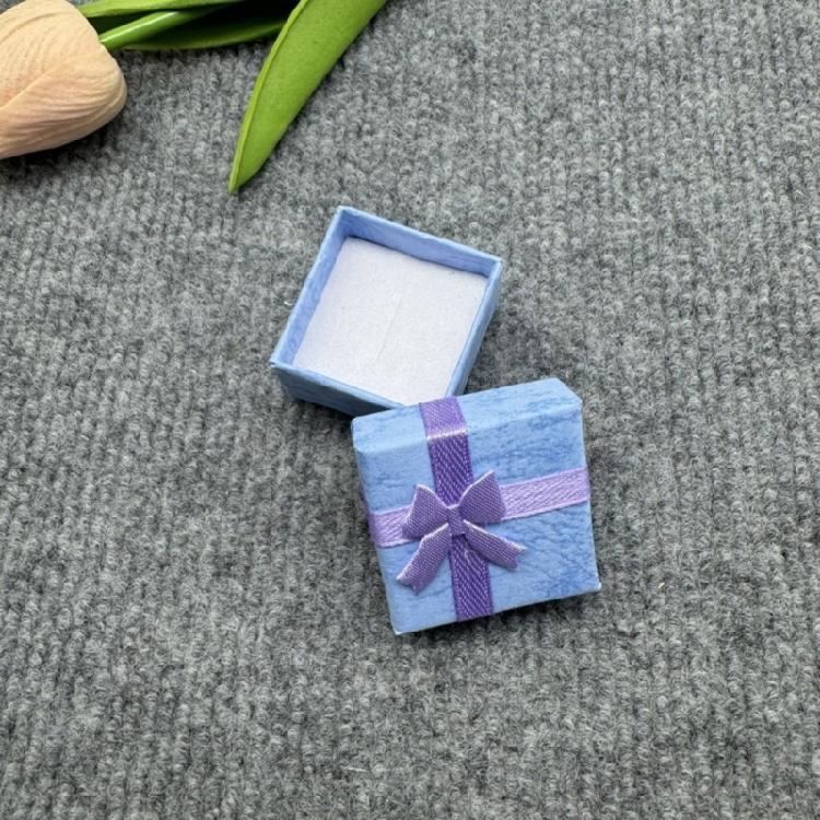 30pcs Jewelry Gifts Boxes Small Cardboard Box Organizers with Lid and Bowknot for Rings Earrings Necklaces Pendants