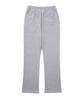 COVERNAT WOMAN Semi-Bootcut Sweatpants Melange Gray