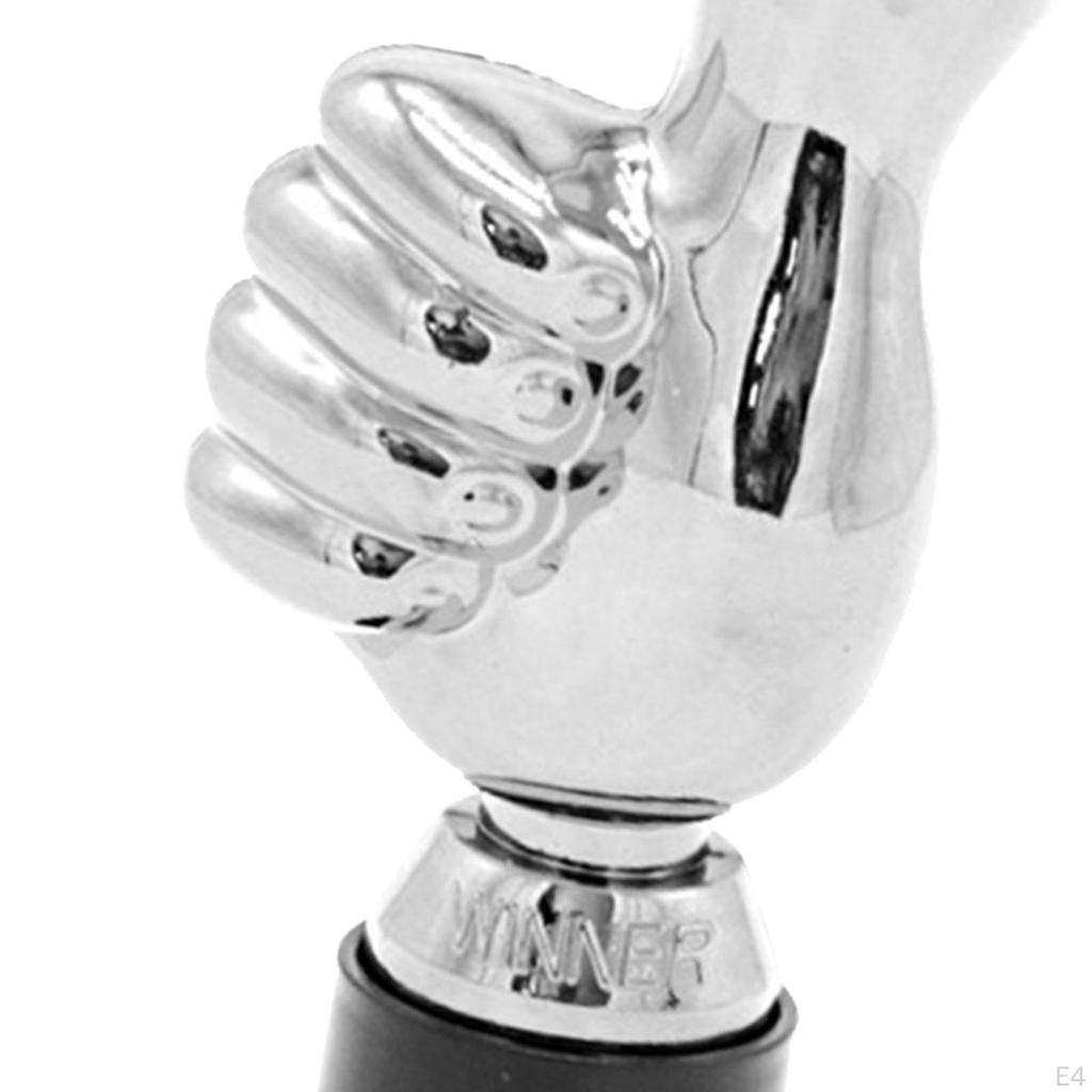 Prix Trophy Thumbs Up, Funny, Lightweight Decorations Good Price Favors for EmploAppreciation