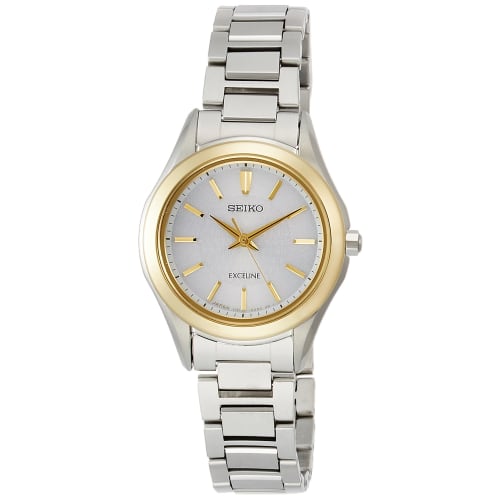 Seiko Watch Exceline Thin Solar Pair SWCP008 Silver