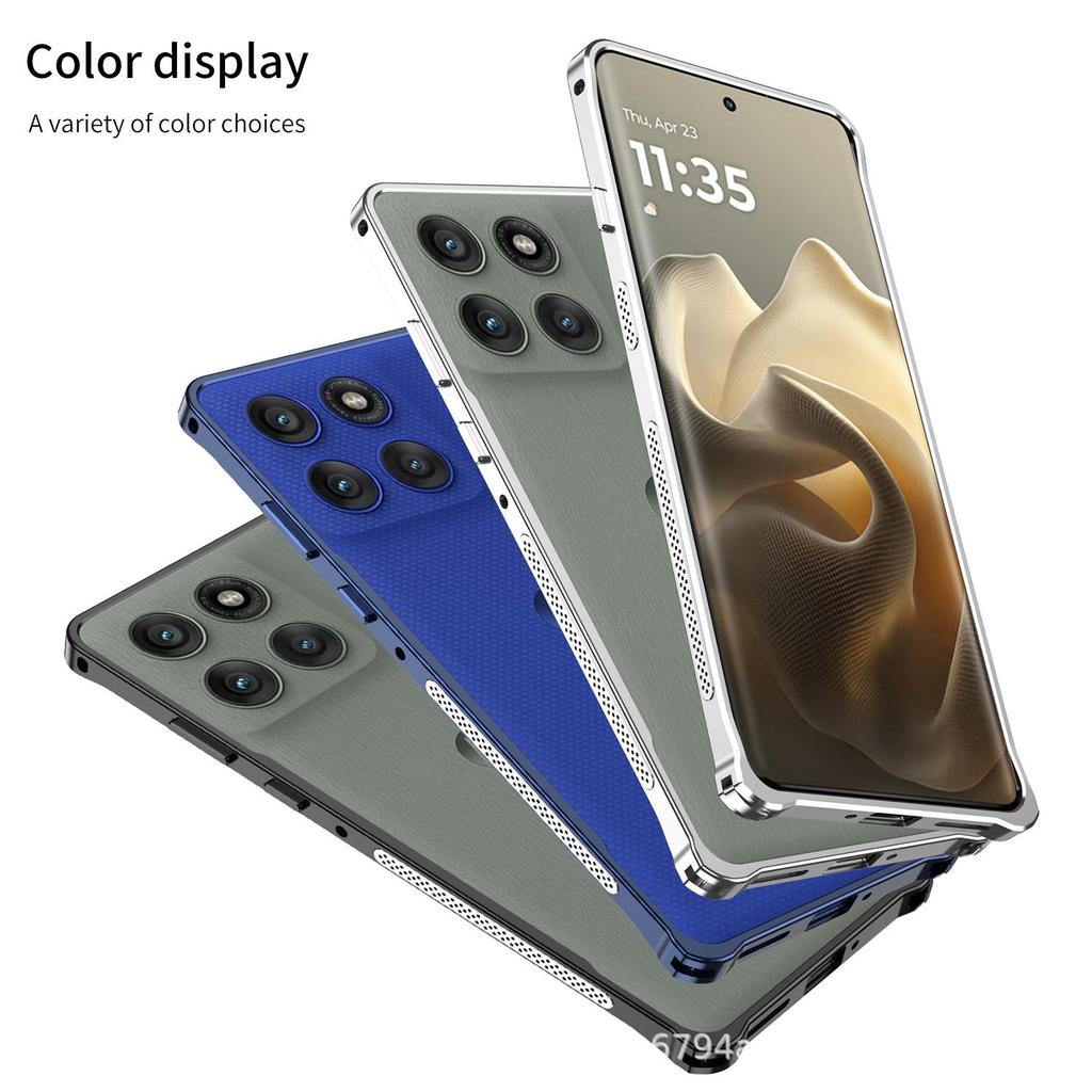 Motorola Moto Edge60 Series Metal Frame Phone Case