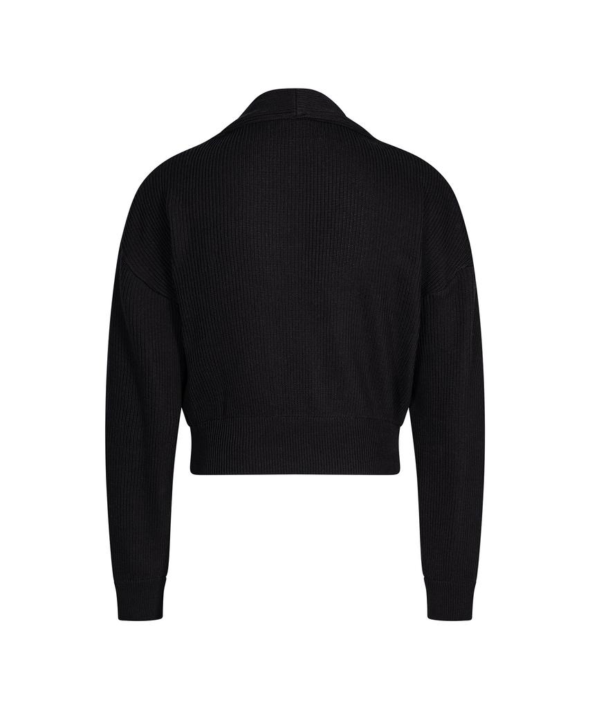 51Peosenteu Shawl Knit - Black