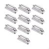 10x Snare Drum Lugs Double End Kit Accessories Metal Percussion Parts Mount Hardware Replace