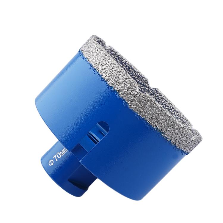 68 70 75MM Vacuum Brazed M14 Diamond Hole Saw Tile Core Drilling Bit Tools Brazing Ceramic Tile Masonry Glass Drill Bit Hole Saw