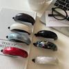 Temperament High Ponytail Clip Headband Korean Simple Retro Twist Hair Clip Women Girls Sweeet Hairpins Solid Color Barrettes