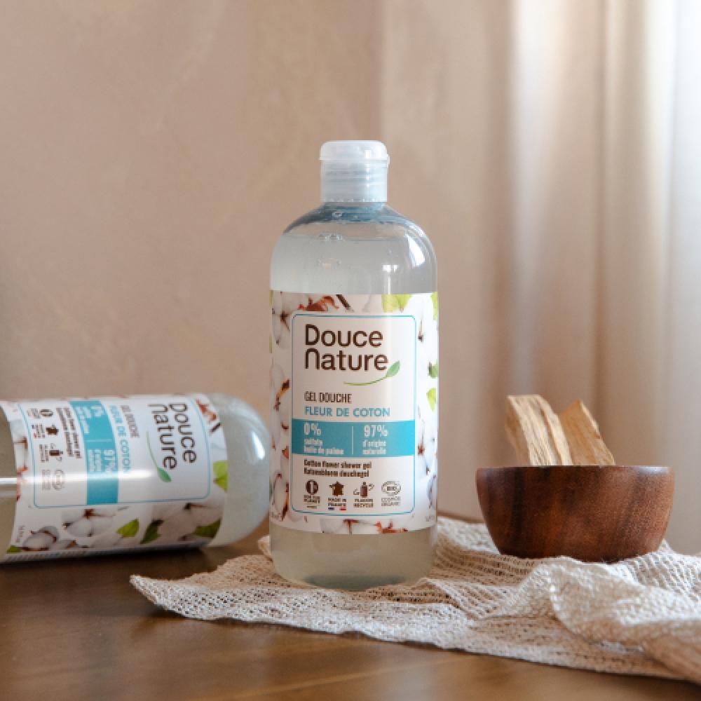 Douce Nature France Mildly Acidic Body Wash Cotton Flower 500ml