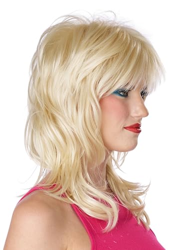 California Costumes Shaggy Chic Costume Wig, Blonde, One Size, Adult, 7025-141