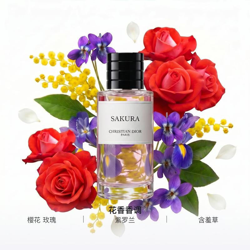 Dior Sakura Sakura Eau De Parfum Floral EDP Sakura Violet // 50ml