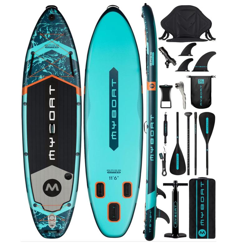New SUP Inflatable Paddle Board for Surfing & Water Skiing