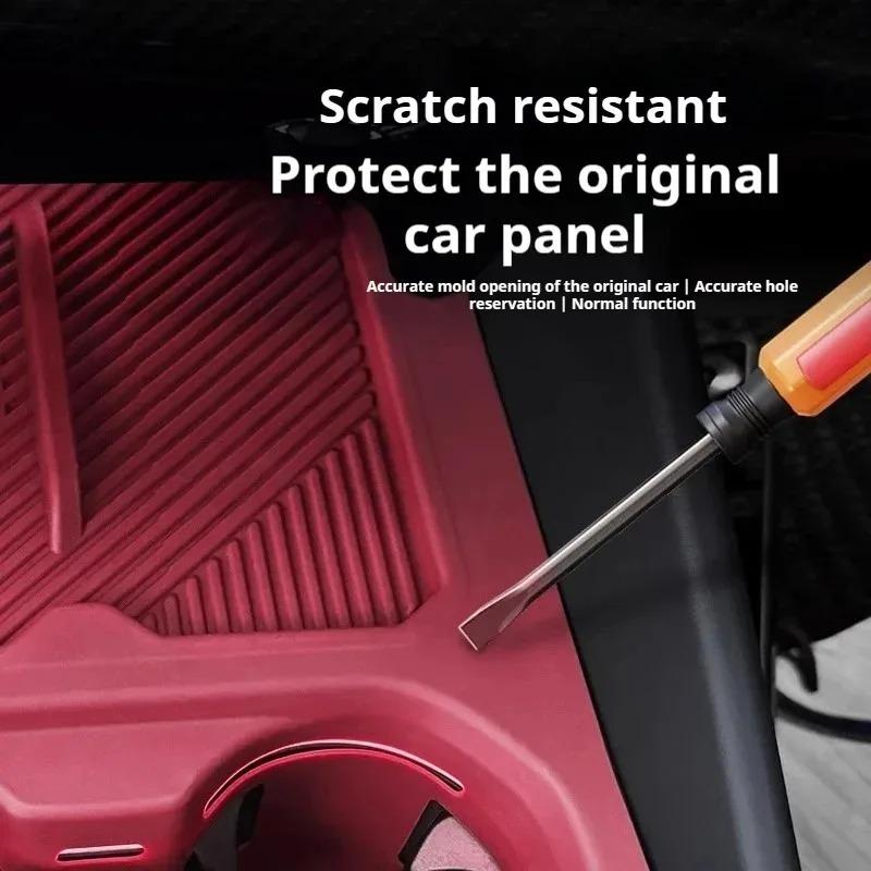 For BMW5 Series G60 2024 2025 Central Console Water Cup Holder Silicone Waterproof Protective Pad Cover Trim tall Accessories
