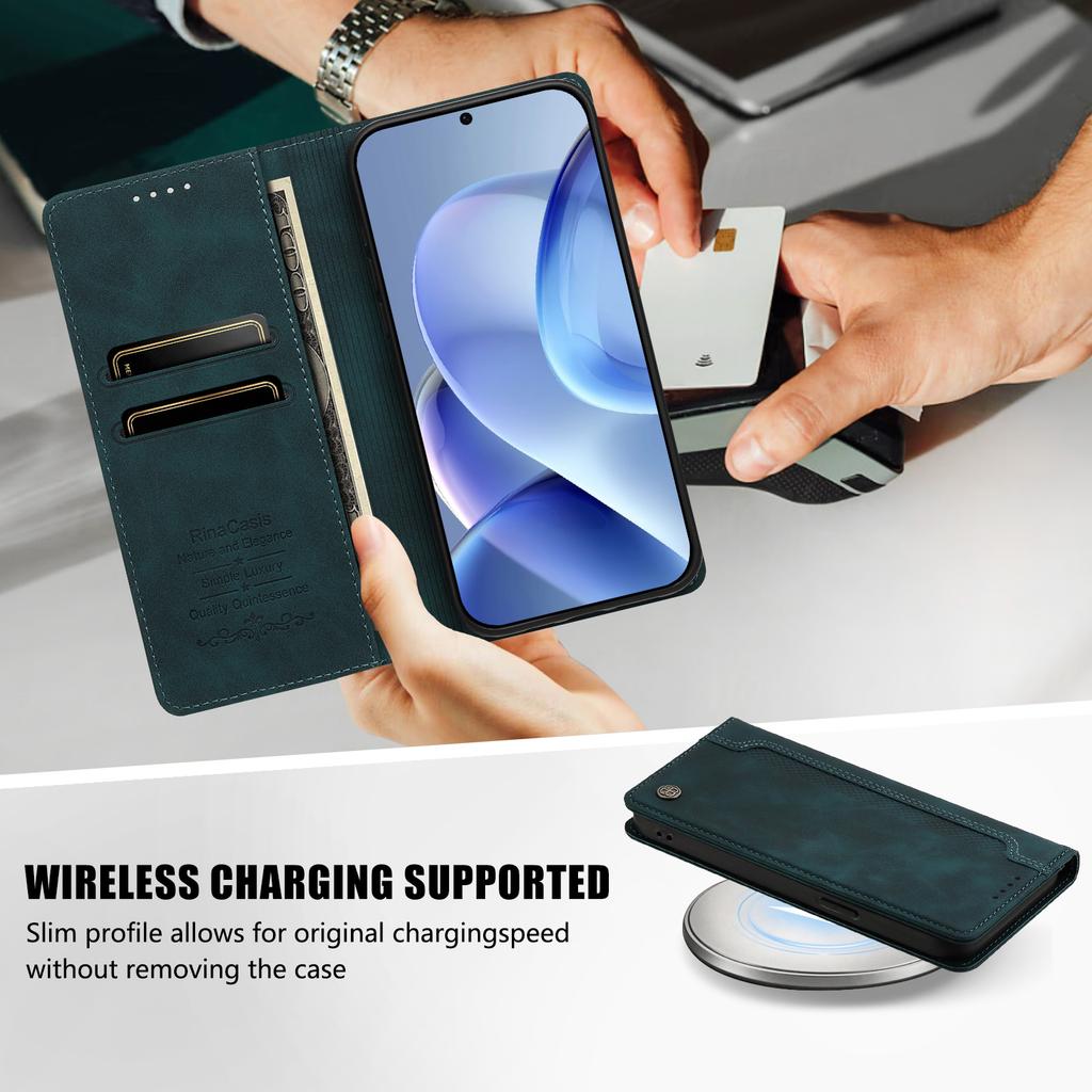 Wallet Case For OPPO Realme GT 8 7 6 6T 5 3 Pro NEO 5  3T Slim Folio Leather Cover Magnetic Closure, Card & Cash Slots, Kickstand
