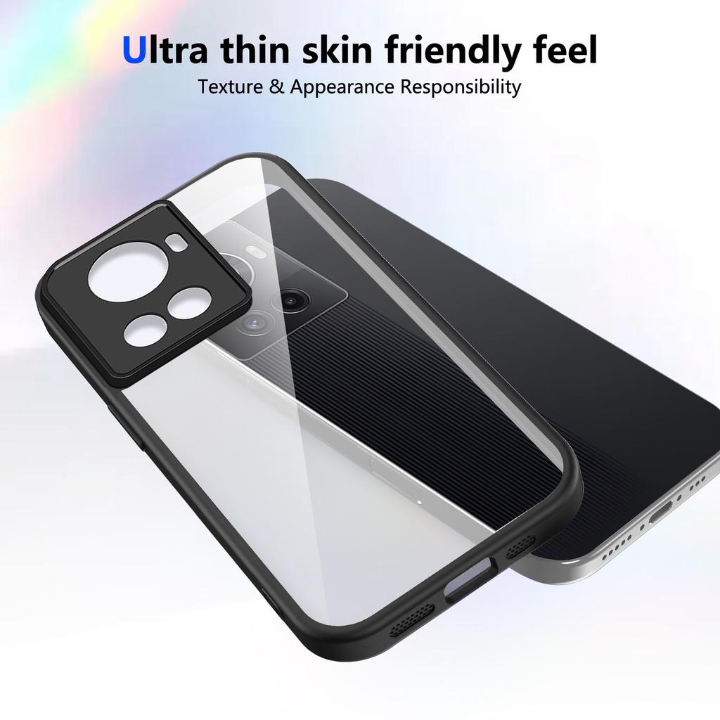 For OnePlus 10R Case OnePlus Ace Phone Case OnePlus 10R 150w Cover 1+ACE Air Cushion Silicon Bumper Clear Matte Back Cover Hard