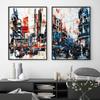 Set of Two Abstract Posters