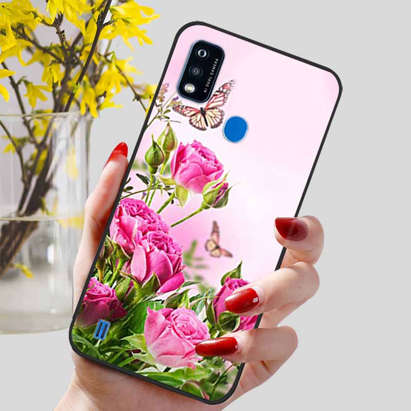 For ZTE Blade A51 Case Lovely TPU Silicone Soft Phone Cover for ZTE Blade A51 / A71 Protect Bumper Cover On BladeA51 A 51 Cute