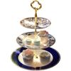 Elegant European Ceramic Multi-Tier Dessert & Fruit Stand