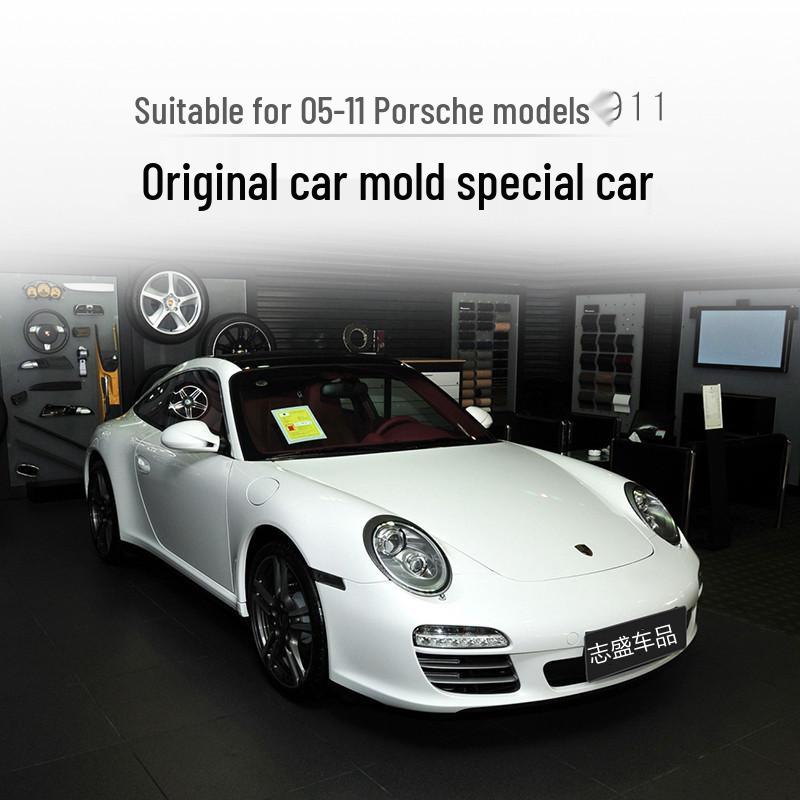 Porsche 911 Headlight Cover (2005-2011) Transparent Front Light Lens