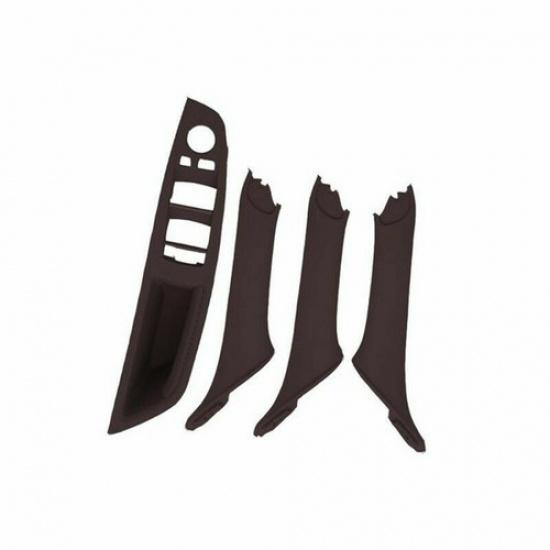 4pcs Colorful Car Inner Door Handle ide Part Trim For BMW 5 F10 12 14 16
