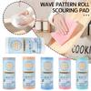 50 Pcs/Roll Cleaning Towels Reusable Cleaning Cloth Dish Rags Kitchen Paper Towels Handy Durable Multi Use Household Supplies