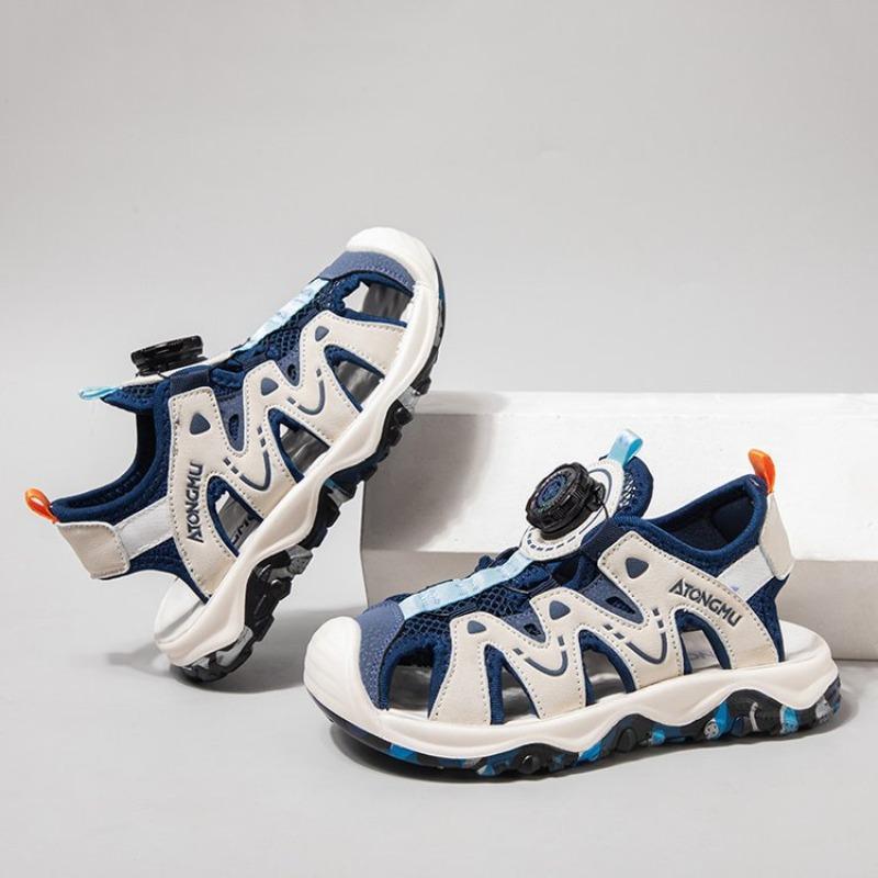 Boys Sandals Summer Big Kids Closed Toe Soft Sole Non Slip Children Sports Beach Shoes