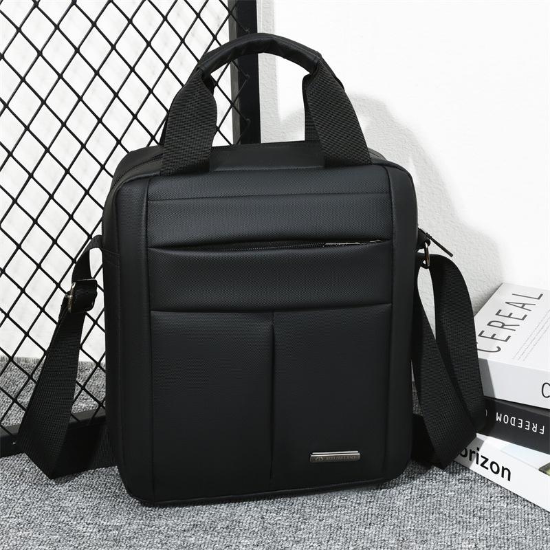 2024 Trendy Men's Large-Capacity Crossbody Business Shoulder and Tablet Bag