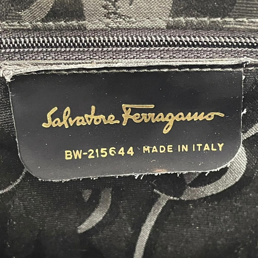 Used Salvatore Ferragamo HandbagHandbag Beige Leather Women