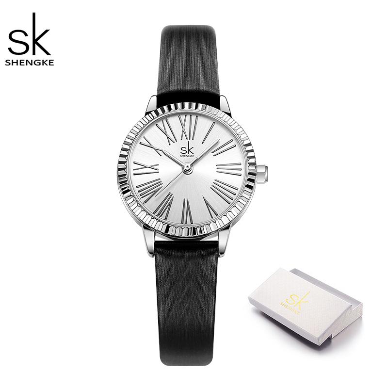 

Shengke Top Brand Women s Quartz Watches Original Design Ladies Wristwatches Elegant Female Best Gifts Clock серебряный