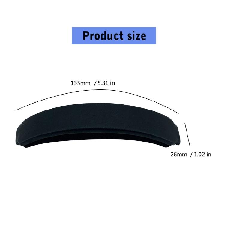 Headbeam for QC35 QC35II QC45 QC45II Headphone Easy Snap On Design Breathable Noise Isolation Headband Cushion