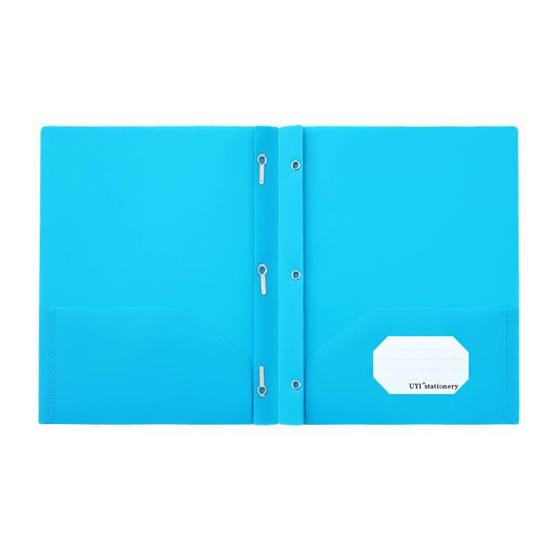 Tadpole Clip Double-Opening File Bag - D-Type American Style Report Folder