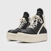 Autumn Thick-soled Inner Height Increase Cm Large Color Black and White Lace-up Men's Martin Boots Men's Boots N
