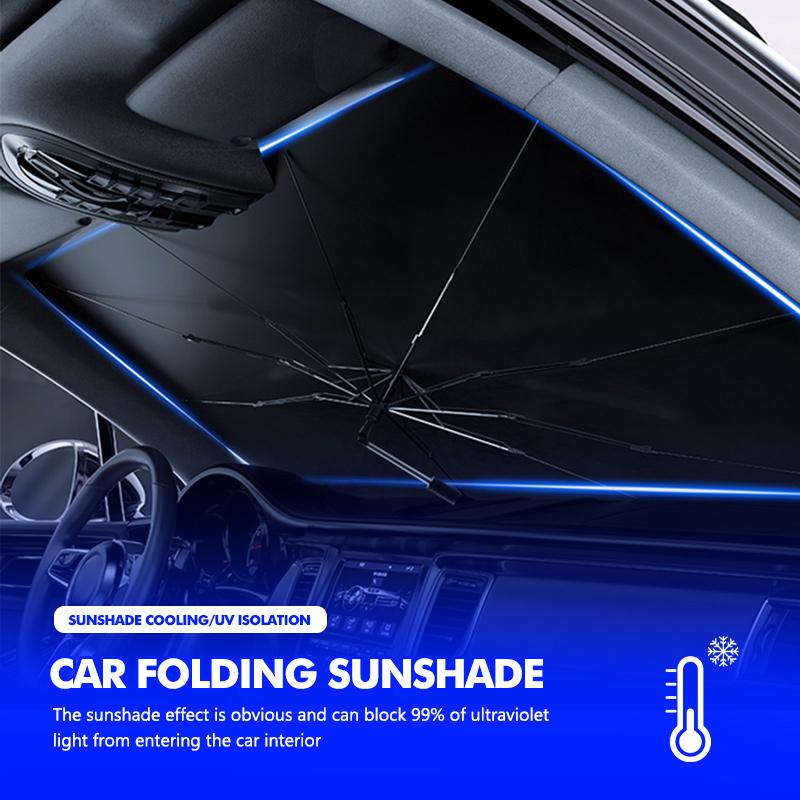 Car Sunshade Front Window Parasol Foldable Umbrella Windshield Sun Shade For Benz AMG W213 W124 W108 W126 Exclusive W204 W222 FRM7