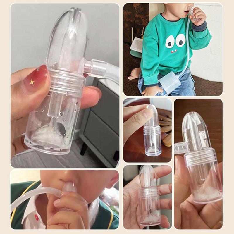 Baby Nasal Aspirator Powerful Hand Pump Nose Sucker Quiet Manual Nose Suctioners For Babies Baby Nasal Sucker Aspirator Snot